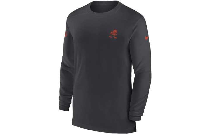 Nike Nike Dri Fit T Shirts Men's Dark Gray Crew Neck Moderate Straight Fit