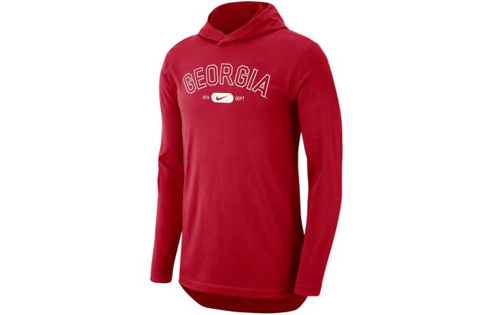 Nike Nike Georgia Men's Nike Dri FIT College Hooded T Shirt