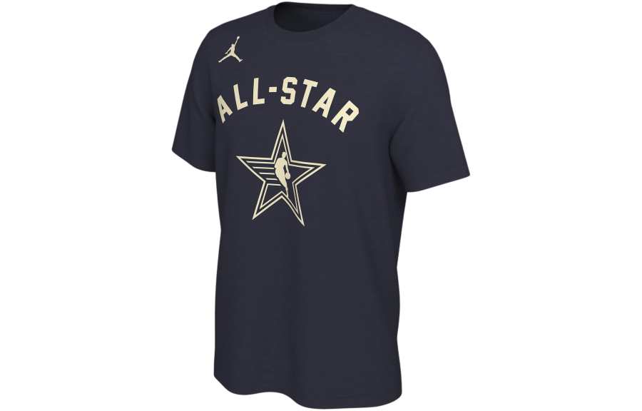 Jordan Jordan All Star Game Philadelphia Tyrese Haliburton 2024 NBA All Star Weekend T Shirt Men's Marine Blue