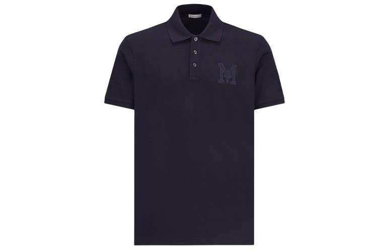 Moncler Moncler Monogram Embroidered Polo Shirt