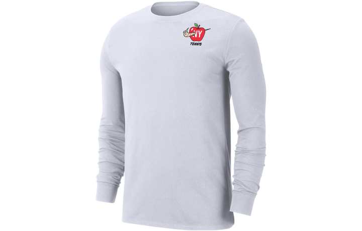 Nike Nike T Shirts Men's White Crew Neck Moderate Straight Fit