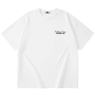 TALKING TOM T Shirts Unisex Crew Neck Moderate Straight Fit
