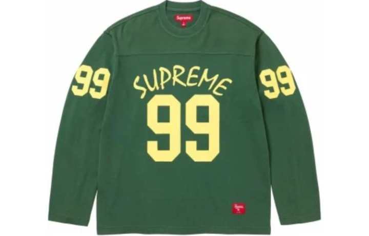 Supreme Supreme 99 L/S Football Top Green
