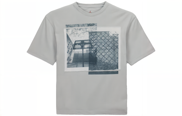 Jordan Jordan X UNION T Shirt Asia Version Men's Gray