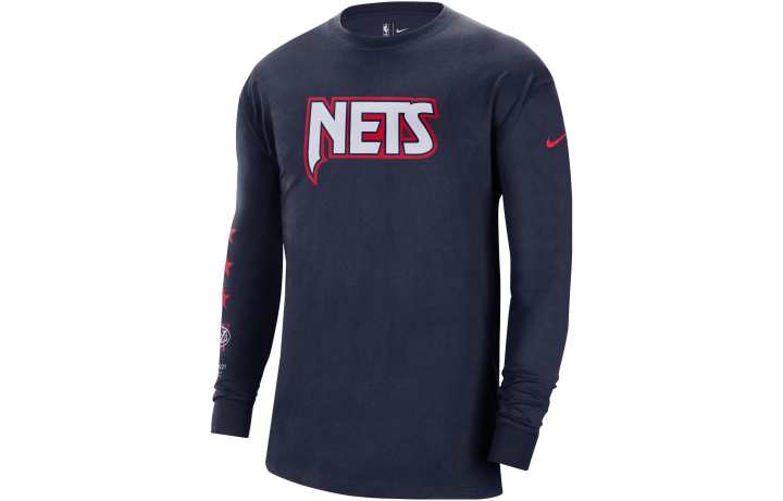 Nike Nike T Shirts Men's Blue Crew Neck Moderate Straight Fit