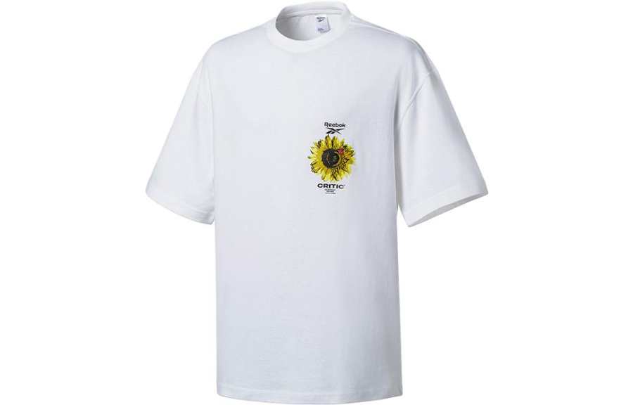 Reebok Short Sleeved T Shirts Unisex White
