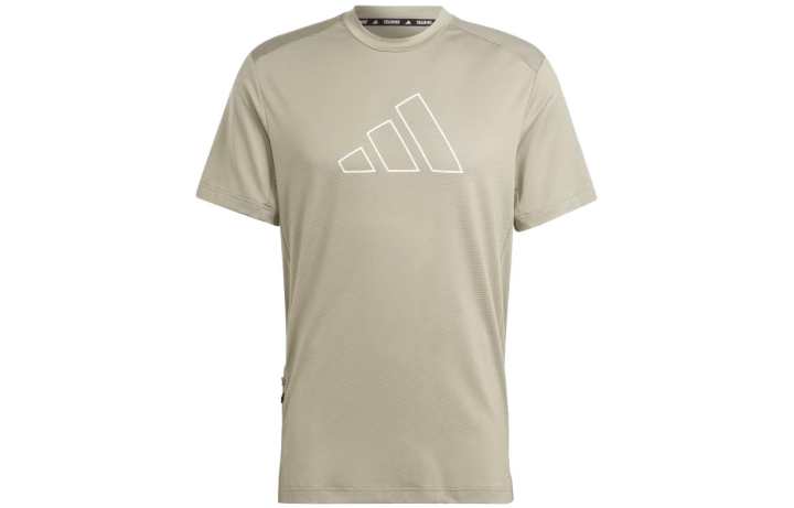 Adidas Adidas T Shirt Men's Silver Pebble