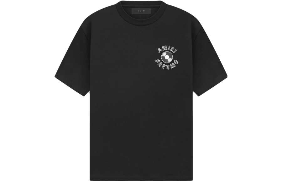 AMIRI Logo Printed Crewneck T Shirt