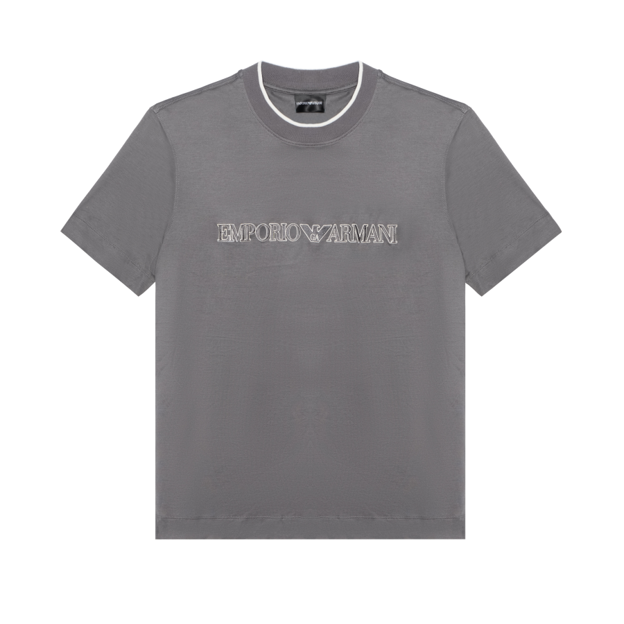 EMPORIO ARMANI Logo print T shirt