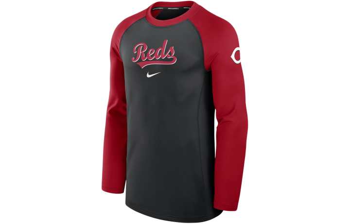 Nike Nike Cincinnati Reds Authentic Collection Game Time T Shirt Men's Black