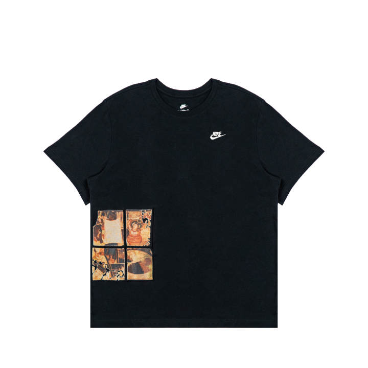 Nike Nike T Shirts Unisex Black Crew Neck Moderate Straight Fit