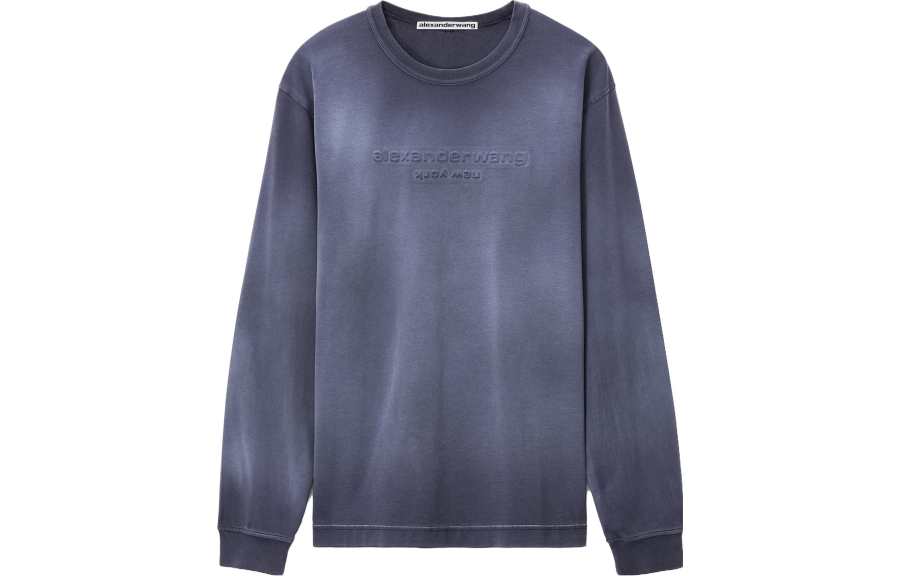 Alexander Wang Alexander Wang Logo embossed Cotton Sweatshirt