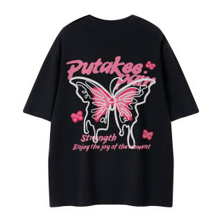 PAKA T Shirts Unisex Crew Neck Moderate Heavyweight