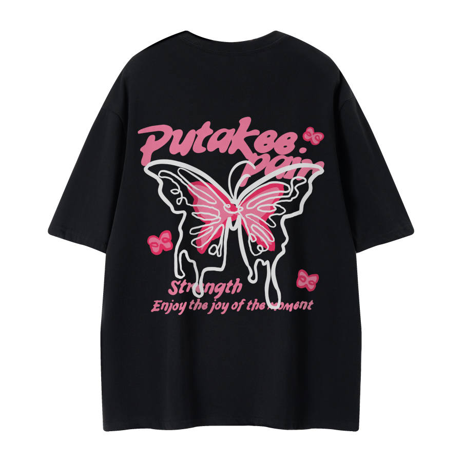 PAKA T Shirts Unisex Crew Neck Moderate Heavyweight
