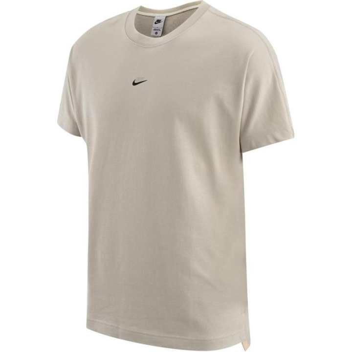 Nike Nike T Shirts Men's Light Bone/Sail White/Ice Silver/Light Bone Crew Neck Moderate Straight Fit