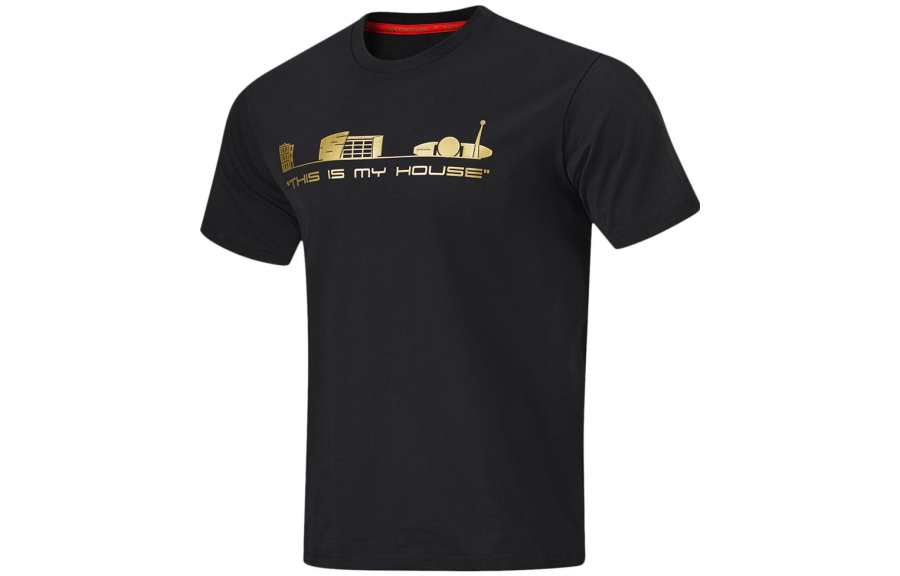 Li-Ning Li Ning Wade Collection Regular T Shirt Unisex Black