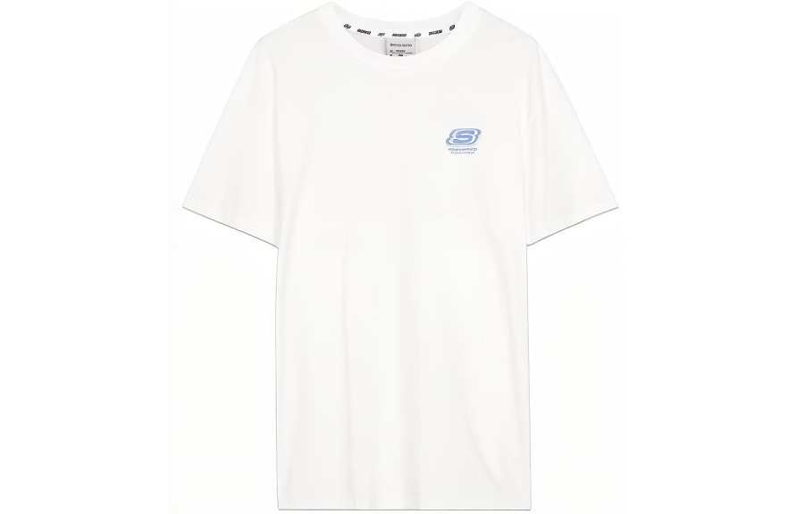 Skechers Colorful T Shirt Unisex Bright White