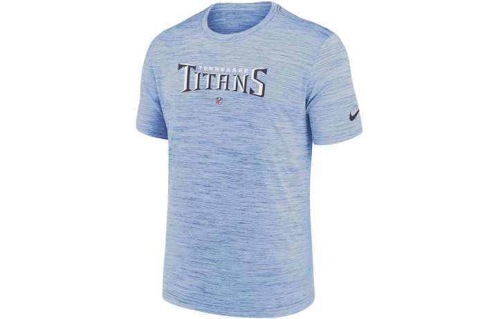 Nike Nike T Shirts Men's Blue Crew Neck Moderate Straight Fit