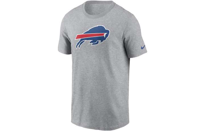 Nike Nike T Shirts Men's Gray Crew Neck Moderate Straight Fit