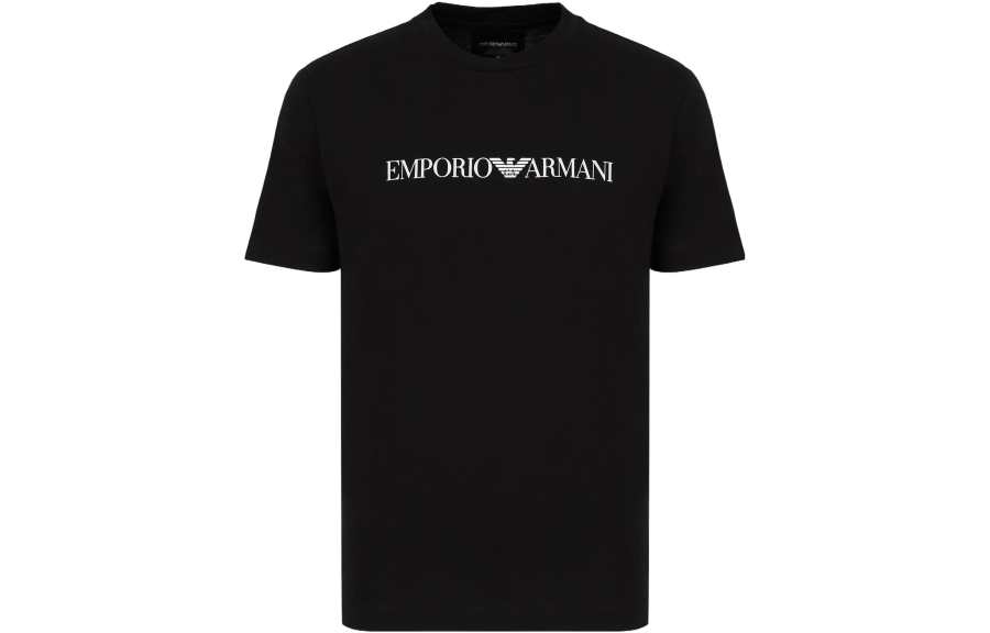 Emporio Armani logo-print cotton T-Shirt