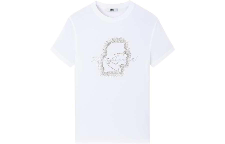 KARL LAGERFELD / Karl Lagerfeld Jeans T Shirt Men's White