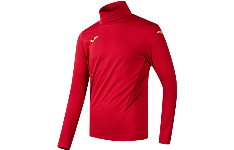 Joma T Shirts Men's Turtleneck Thickened And Fleece Lined Straight Fit