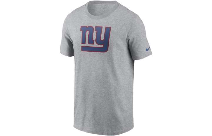 Nike Nike T Shirts Men's Gray Crew Neck Moderate Straight Fit