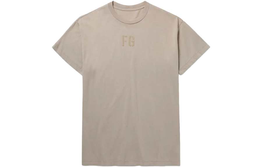 Fear Of God Mr. Porter Exclusive Logo Flocked Cotton Jersey T shirt