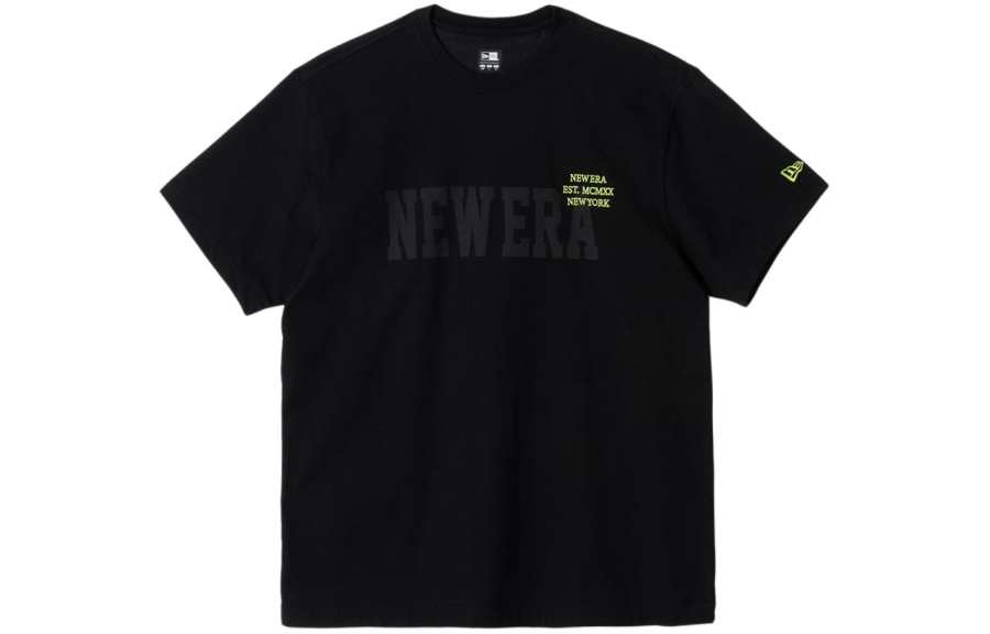 New Era SS24 T Shirt Unisex Black