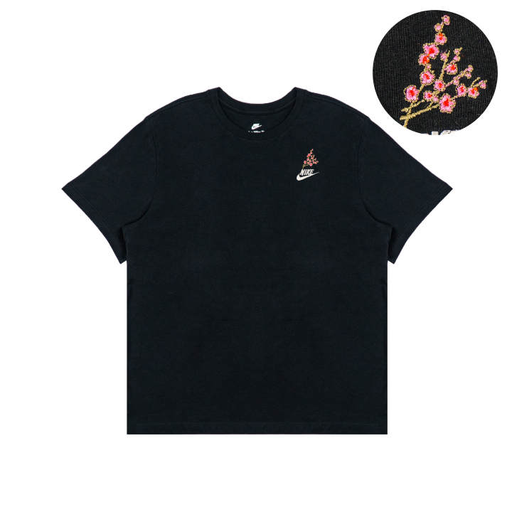 Nike Nike Drop Shoulder Sleeve T-Shirt Unisex Black