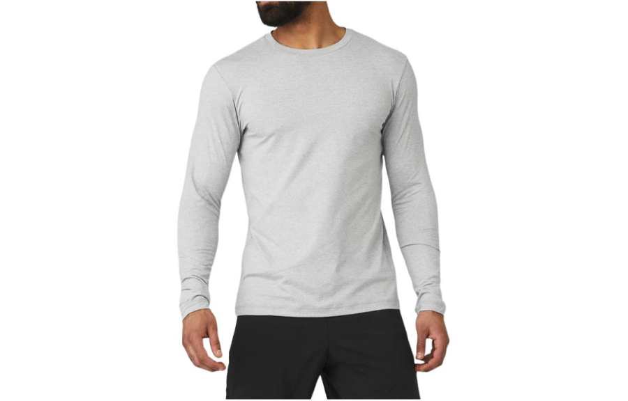 Alo Yoga Conquer T Shirts Men's Crew Neck Moderate Straight Fit