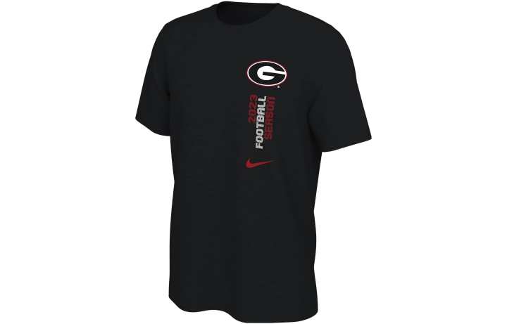 Nike Nike T Shirts Men's Black Crew Neck Moderate Straight Fit