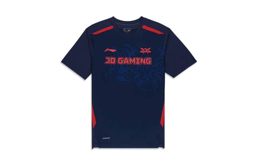Li-Ning Li Ning Sports Life Collection T Shirt Men's Dark Ship Blue