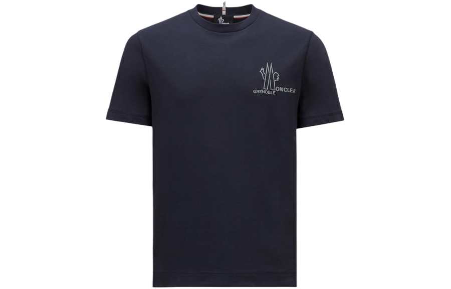 Moncler Grenoble T Shirt Men's Dark Blue