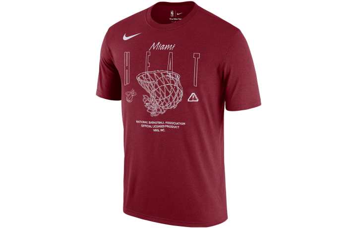 Nike Nike Miami Heat Courtside Max90 Men's Nike Nba T Shirt