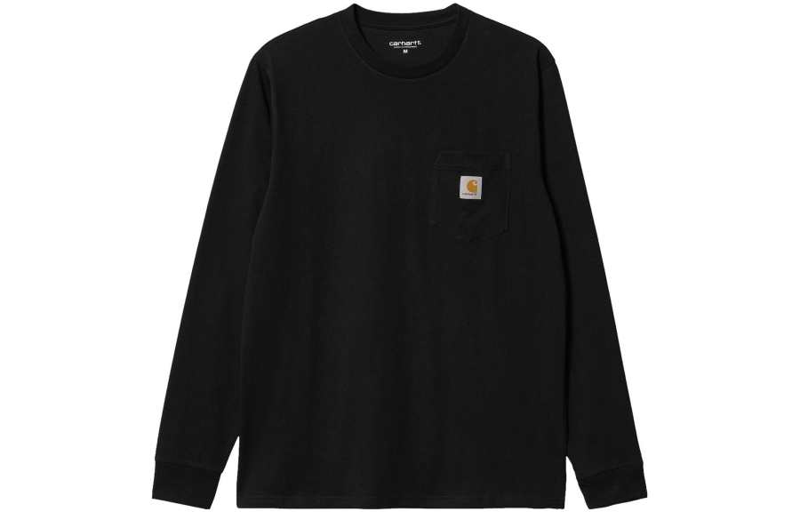 Carhartt WIP Logo Patch Long Sleeved T Shirt