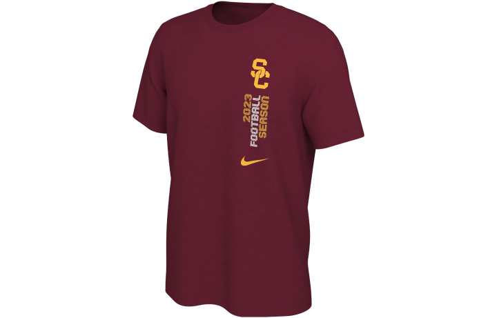 Nike Nike T Shirts Men's Dark Red Crew Neck Moderate Straight Fit