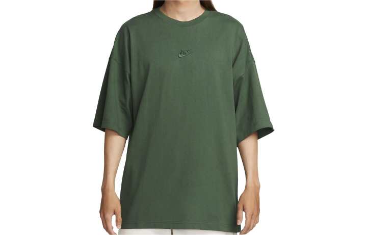 Nike Nike T Shirts Men's Green Crew Neck Moderate