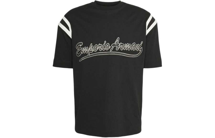 EMPORIO ARMANI SS24 T Shirt Men's Black
