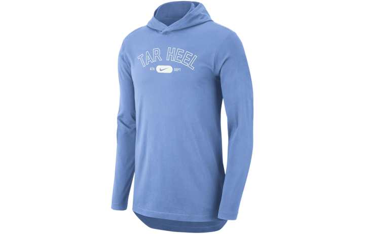 Nike Nike Unc Men's Nike Dri-FIT College Hooded T-Shirt