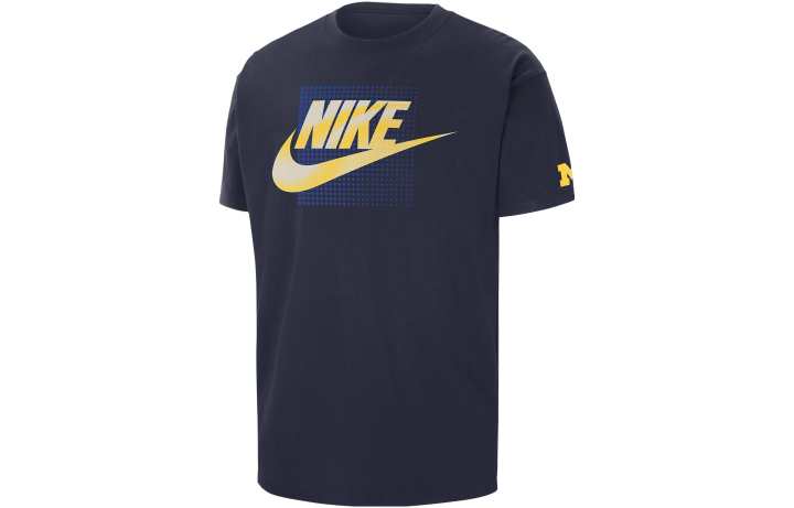 Nike Nike Michigan T Shirt Men's Marine Blue