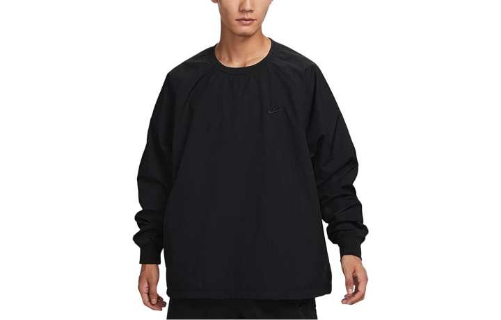 Nike Nike T Shirts Men's Black Crew Neck Moderate Straight Fit