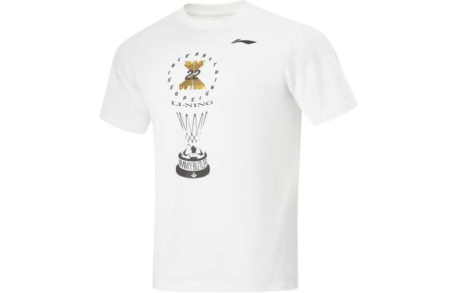 Li-Ning Li Ning T Shirt Men's Standard White