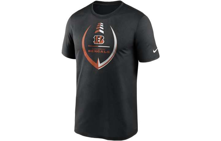 Nike Nike T Shirts Men's Black Crew Neck Moderate Straight Fit