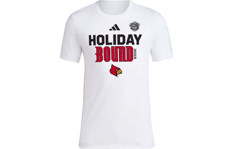 Adidas Adidas Louisville Bowl Bound Tee T Shirt Men's White
