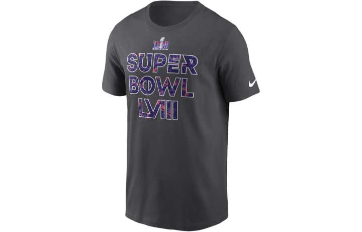 Nike Nike Super Bowl LVIII Essential T Shirt Men's Anthracite