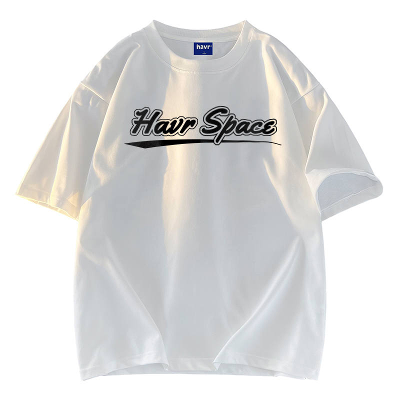 HAVR T Shirts Unisex Crew Neck Thin Heavyweight