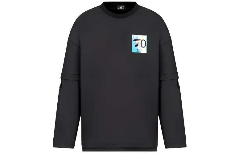EMPORIO ARMANI EA7 T Shirt Men's Black