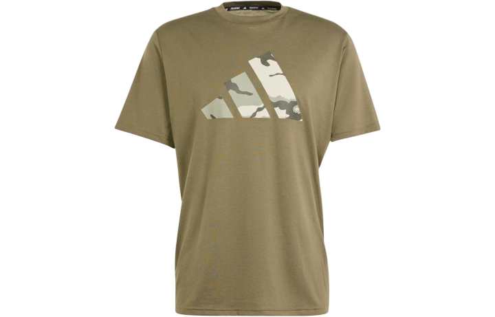 Adidas Adidas Train Essentials Seasonal Brand Love Camo Tee