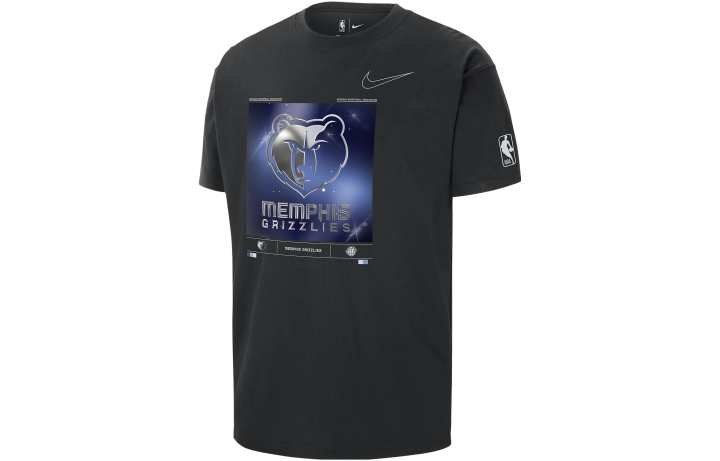 Nike Nike T Shirts Men's Black Crew Neck Moderate
